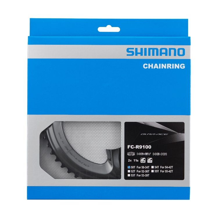 Plato Shimano Dura-Ace FC-R9100 50D 11 velocidades - Imagen 2